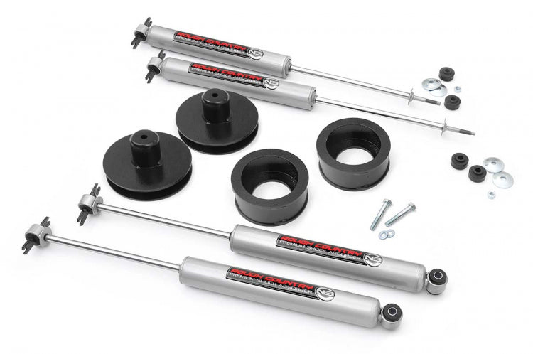 Rough Country 65830 2 Inch Jeep Suspension Lift Kit Preminum N3 Shocks 04-06 4WD Jeep Wrangler TJ Unlimited 97-06 4WD Jeep Wrangler TJ Rough Country - Truck Part Superstore