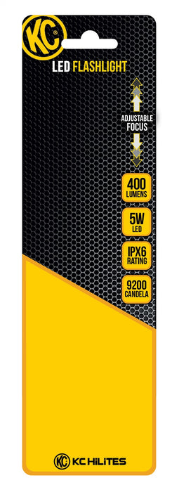 KC Hilites 9923 KC Flashlight w/Clip - Truck Part Superstore