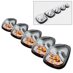 Spyder Auto 9924583 XTune Cab Roof LED Lights; Amber/Clear; - Truck Part Superstore