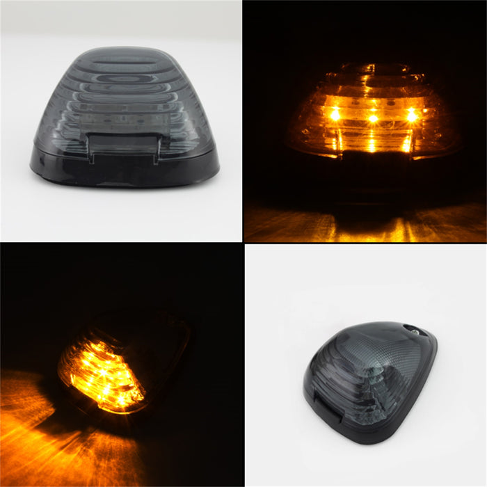 Spyder Auto 9924590 XTune Cab Roof LED Lights; Amber/Smoke; - Truck Part Superstore
