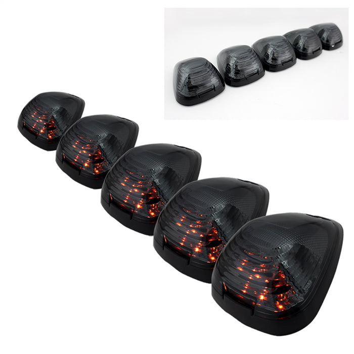 Spyder Auto 9924590 XTune Cab Roof LED Lights; Amber/Smoke; - Truck Part Superstore
