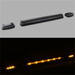 Spyder Auto 9924606 XTune Cab Roof LED Lights; Amber/Clear; - Truck Part Superstore