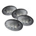 Spyder Auto 9924651 XTune LED Side Fender Lights; Incl. 2 Red And 2 Amber Lights; 4 pc.; Clear; - Truck Part Superstore