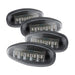 Spyder Auto 9924675 XTune LED Side Fender Lights; Incl. 2 Red And 2 Amber Lights; 4 pc.; Clear; - Truck Part Superstore