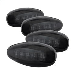 Spyder Auto 9924682 XTune LED Side Fender Lights; Incl. 2 Red And 2 Amber Lights; 4 pc.; Smoke; - Truck Part Superstore