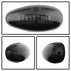 Spyder Auto 9924682 XTune LED Side Fender Lights; Incl. 2 Red And 2 Amber Lights; 4 pc.; Smoke; - Truck Part Superstore