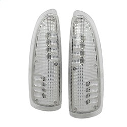 Spyder Auto 9924712 XTune LED Door Mirror Signal Lens; Amber/Clear; - Truck Part Superstore