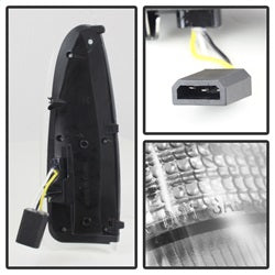 Spyder Auto 9924712 XTune LED Door Mirror Signal Lens; Amber/Clear; - Truck Part Superstore