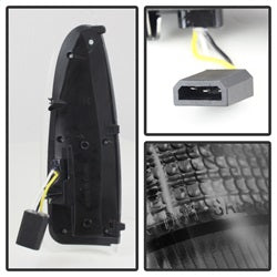 Spyder Auto 9924729 XTune LED Door Mirror Signal Lens; Amber/Smoke; - Truck Part Superstore
