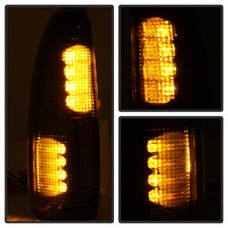 Spyder Auto 9924729 XTune LED Door Mirror Signal Lens; Amber/Smoke; - Truck Part Superstore