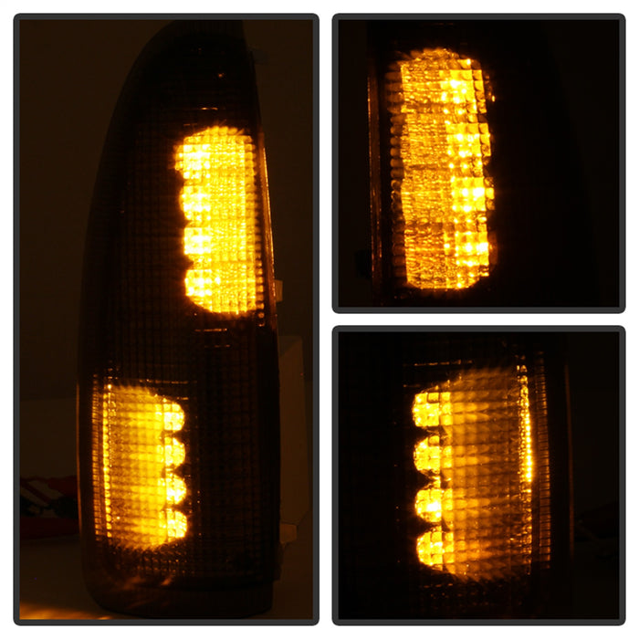 Spyder Auto 9924729 XTune LED Door Mirror Signal Lens; Amber/Smoke; - Truck Part Superstore