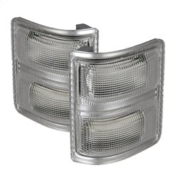 Spyder Auto 9924736 XTune LED Door Mirror Signal Lens; Amber/Clear; - Truck Part Superstore