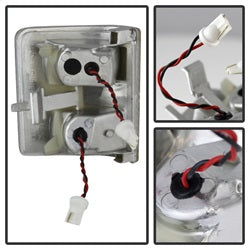 Spyder Auto 9924736 XTune LED Door Mirror Signal Lens; Amber/Clear; - Truck Part Superstore