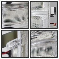 Spyder Auto 9924736 XTune LED Door Mirror Signal Lens; Amber/Clear; - Truck Part Superstore