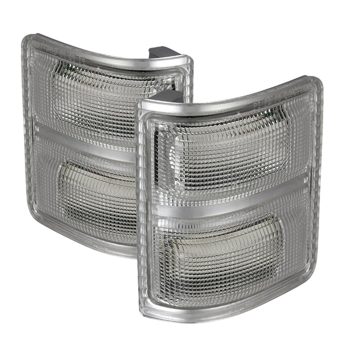 Spyder Auto 9924736 XTune LED Door Mirror Signal Lens; Amber/Clear; - Truck Part Superstore