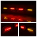 Spyder Auto 9924750 XTune LED Fender Lights; Incl. 2 Red And 2 Amber Lights; 4 pc.; Clear; - Truck Part Superstore