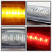 Spyder Auto 9924750 XTune LED Fender Lights; Incl. 2 Red And 2 Amber Lights; 4 pc.; Clear; - Truck Part Superstore