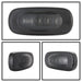 Spyder Auto 9924767 XTune LED Fender Lights; Incl. 2 Red And 2 Amber Lights; 4 pc.; Smoke; - Truck Part Superstore