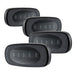 Spyder Auto 9924767 XTune LED Fender Lights; Incl. 2 Red And 2 Amber Lights; 4 pc.; Smoke; - Truck Part Superstore
