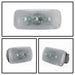 Spyder Auto 9924774 XTune LED Fender Lights; Incl. 2 Red And 2 Amber Lights; 4 pc.; Clear; - Truck Part Superstore