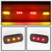 Spyder Auto 9924781 XTune LED Fender Lights; Incl. 2 Red And 2 Amber Lights; 4 pc.; Smoke; - Truck Part Superstore