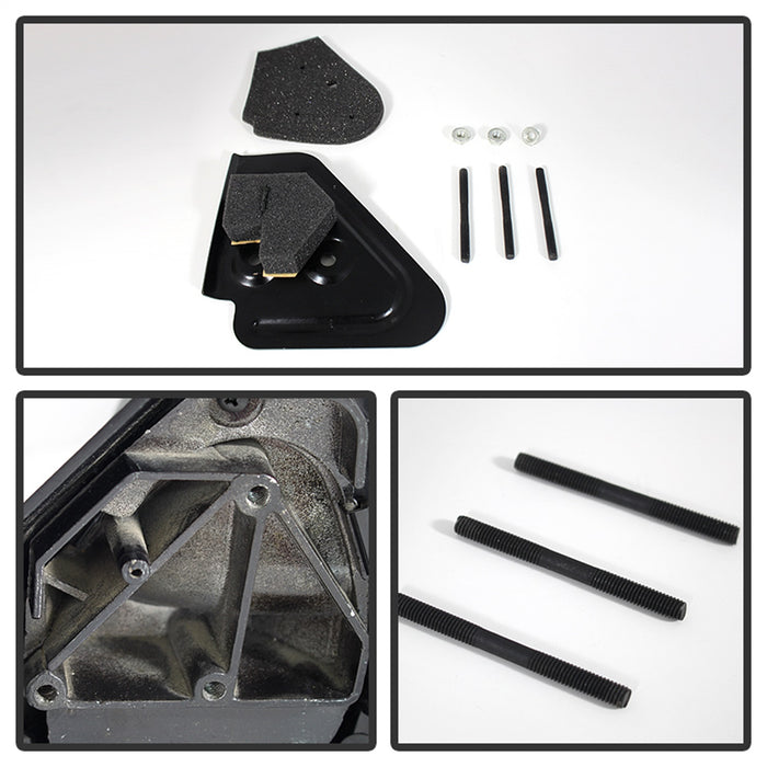 Spyder Auto 9925061 XTune Door Mirror; Right; Manual Extendable; Manual Adjustable; - Truck Part Superstore