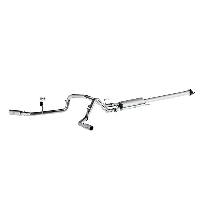 MBRP S5254AL 2.5 Inch Cat Back Exhaust System For 15-20 Ford F-150 2.7L/3.5L EcoBoost Dual Side Exit Aluminized Steel MBRP - Truck Part Superstore