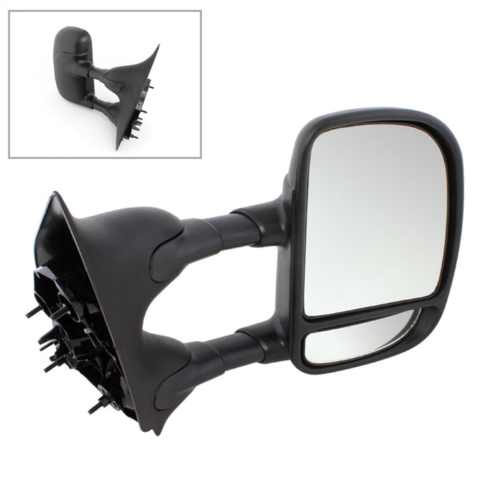 Spyder Auto 9932427 XTune Door Mirror; Right; Manual Extendable; Manual Adjustable; - Truck Part Superstore