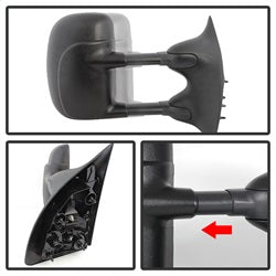 Spyder Auto 9932427 XTune Door Mirror; Right; Manual Extendable; Manual Adjustable; - Truck Part Superstore