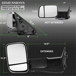Spyder Auto 9933165 XTune Door Mirror - Truck Part Superstore