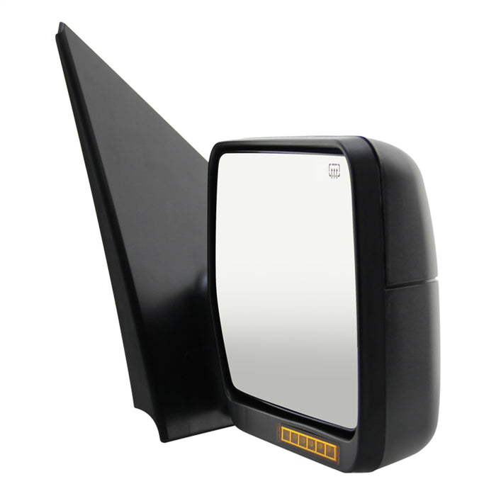 Spyder Auto 9935329 XTune Door Mirror; Right; w/LED Signal; Power Heated; OE; Amber; - Truck Part Superstore