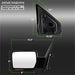 Spyder Auto 9935336 XTune Door Mirror; LH(Driver) Side; Power Heated; OE; Amber; - Truck Part Superstore
