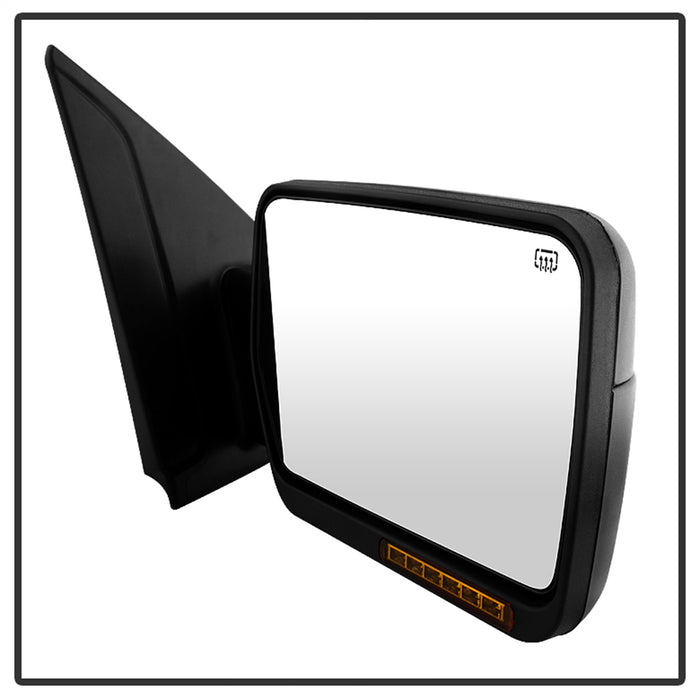 Spyder Auto 9935336 XTune Door Mirror; LH(Driver) Side; Power Heated; OE; Amber; - Truck Part Superstore