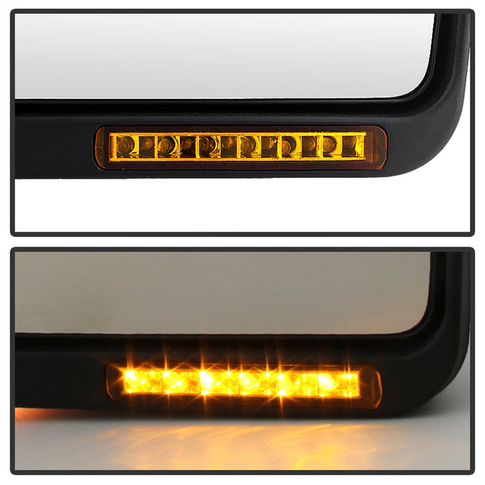 Spyder Auto 9935336 XTune Door Mirror; LH(Driver) Side; Power Heated; OE; Amber; - Truck Part Superstore