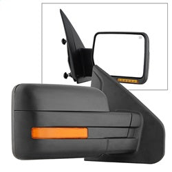 Spyder Auto 9935343 XTune Door Mirror; RH(Passenger) Side; Power Heated; OE; Amber; - Truck Part Superstore