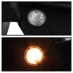 Spyder Auto 9935343 XTune Door Mirror; RH(Passenger) Side; Power Heated; OE; Amber; - Truck Part Superstore
