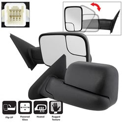 Spyder Auto 9935732 XTune Door Mirror Set - Truck Part Superstore
