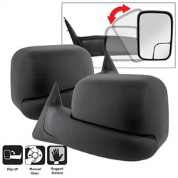 Spyder Auto 9935749 XTune Door Mirror Set; Left And Right; Manual Extendable; Manual Adjustable; - Truck Part Superstore