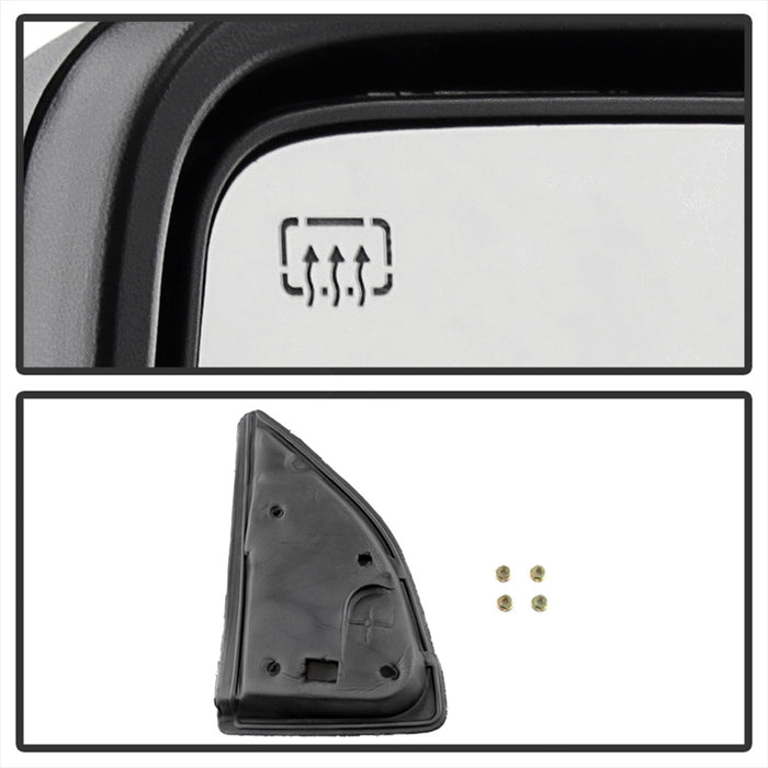 Spyder Auto 9935756 XTune Door Mirror Set - Truck Part Superstore