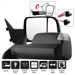 Spyder Auto 9935770 XTune Door Mirror Set - Truck Part Superstore