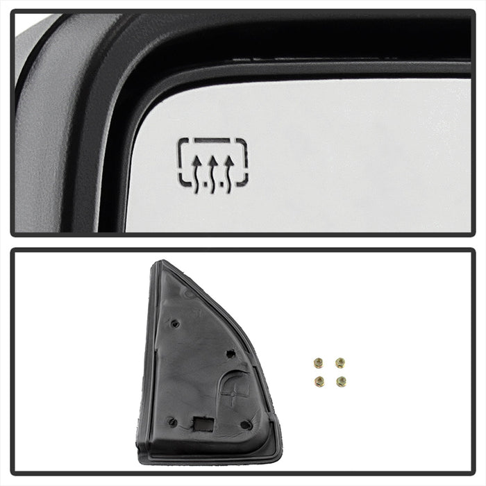 Spyder Auto 9935831 XTune Door Mirror Set - Truck Part Superstore