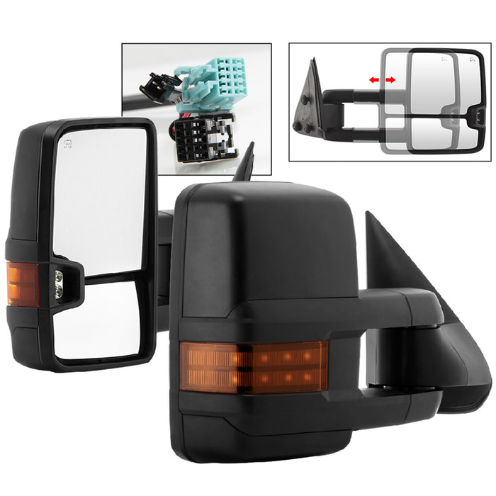 Spyder Auto 9936685 XTune Door Mirror Set - Truck Part Superstore