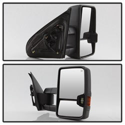 Spyder Auto 9936708 XTune Door Mirror Set - Truck Part Superstore