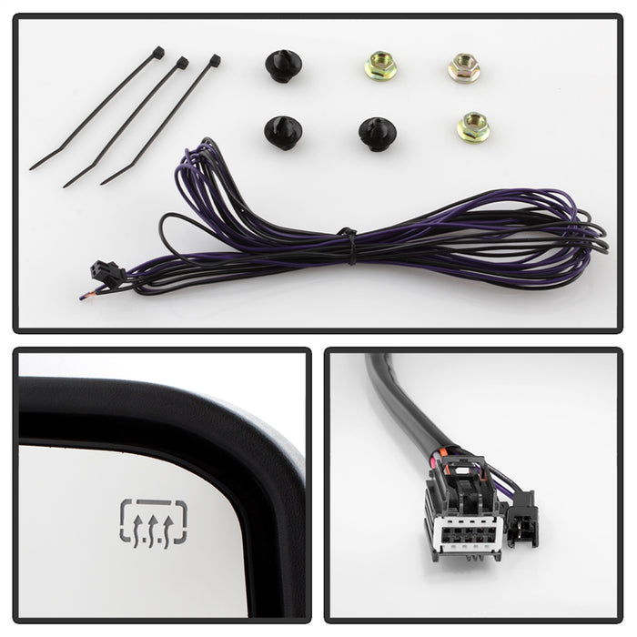 Spyder Auto 9936722 XTune Door Mirror Set - Truck Part Superstore