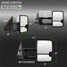 Spyder Auto 9936746 XTune Door Mirror Set - Truck Part Superstore