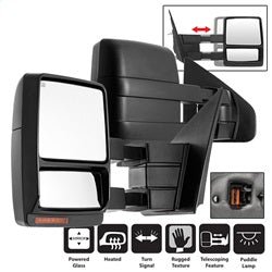 Spyder Auto 9936784 XTune Door Mirror Set - Truck Part Superstore