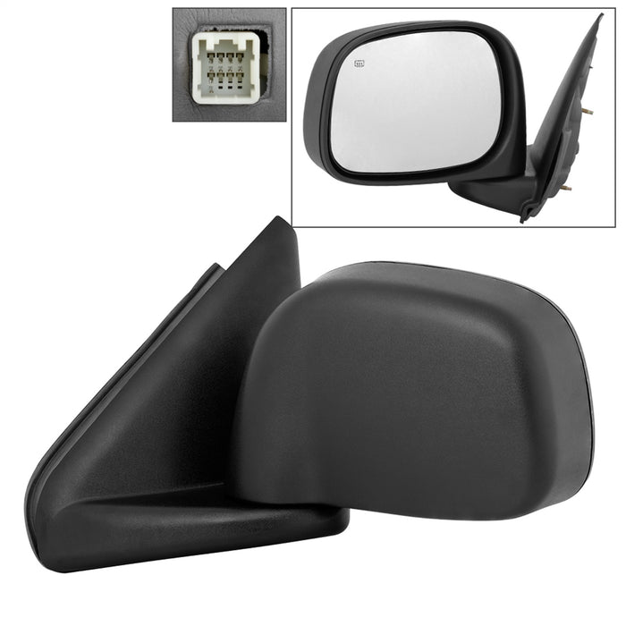 Spyder Auto 9938597 XTune Door Mirror; LH(Driver) Side; Power Heated; OE; - Truck Part Superstore