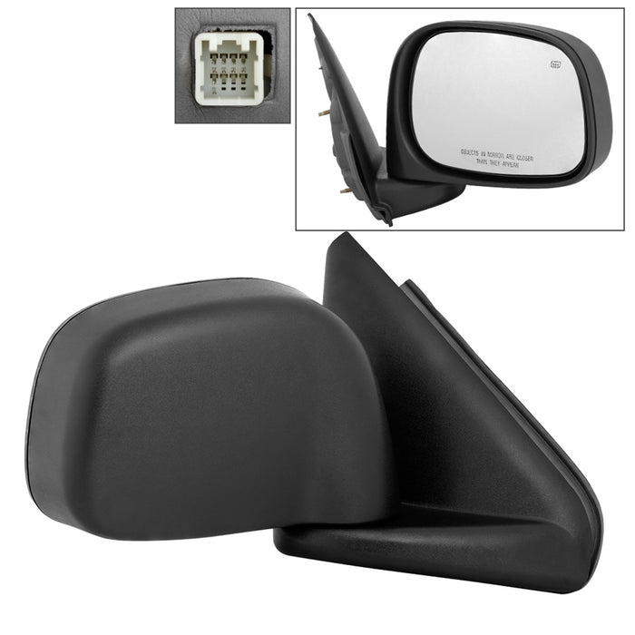 Spyder Auto 9938603 XTune Door Mirror; RH(Passenger) Side; Power Heated; OE; - Truck Part Superstore