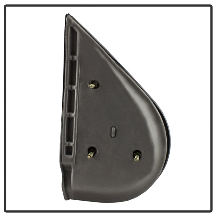 Spyder Auto 9938658 XTune Door Mirror; LH(Driver) Side; Power Heated; Shiny Black; - Truck Part Superstore