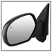 Spyder Auto 9938658 XTune Door Mirror; LH(Driver) Side; Power Heated; Shiny Black; - Truck Part Superstore